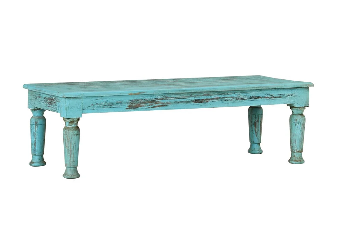 Tavolino Gold 110x50x34 cm Legno massello di recupero