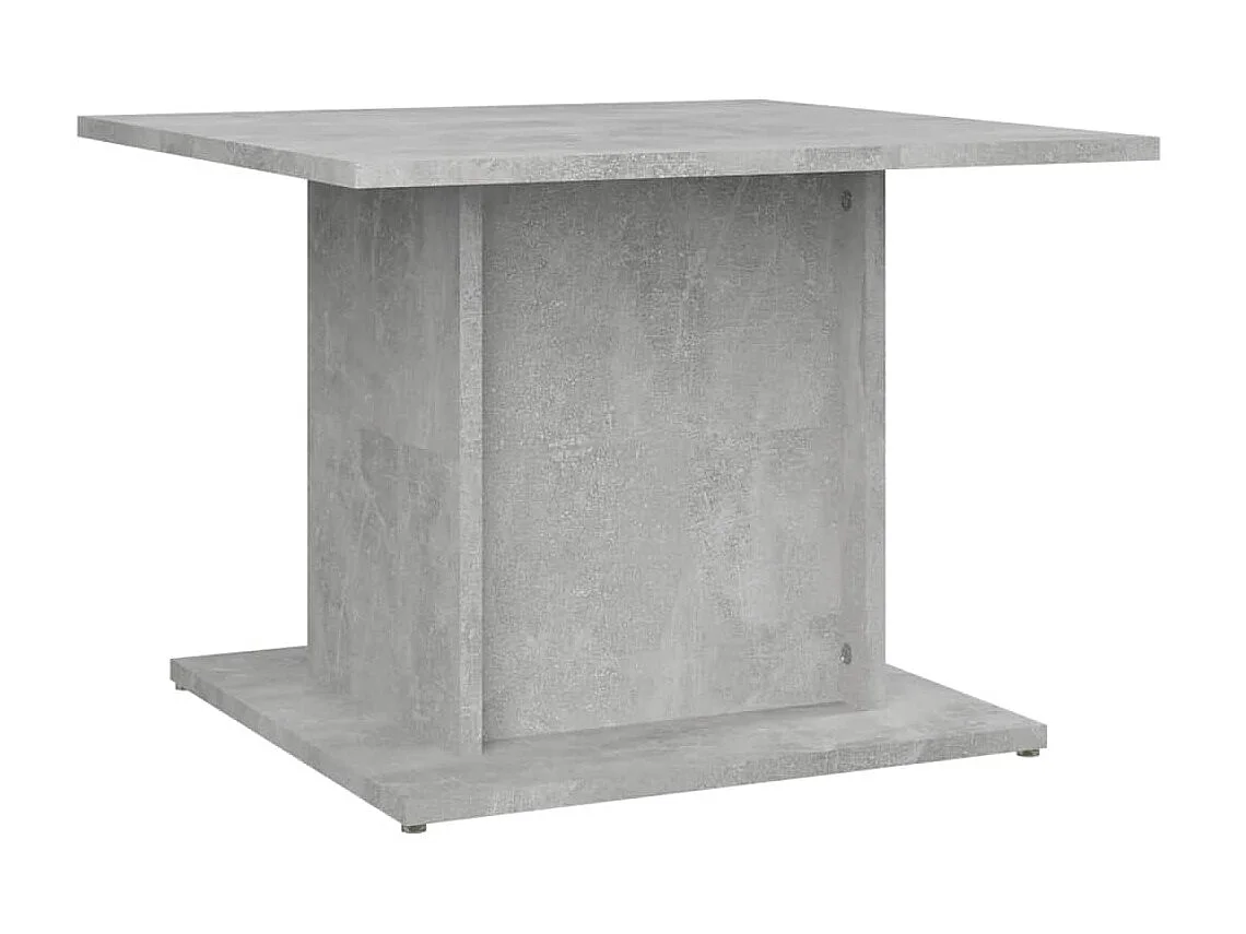 Table basse Gris béton 55,5x55,5x40 cm Aggloméré