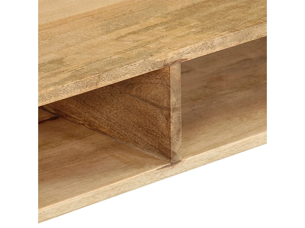 Table basse Bois de manguier massif 100 x 60 x 45 cm
