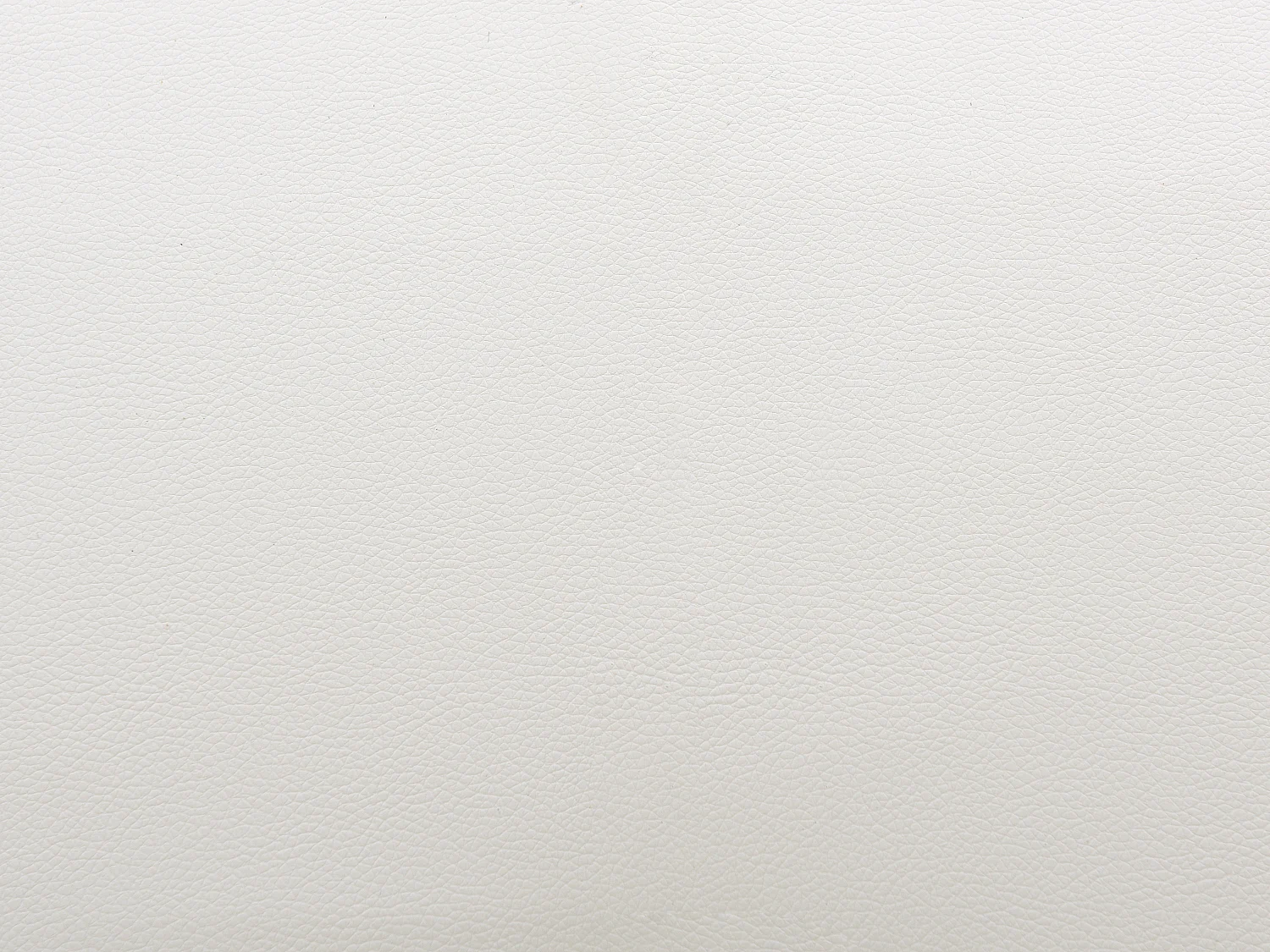 Canapé convertible clic-clac en simili blanc MAXIME II