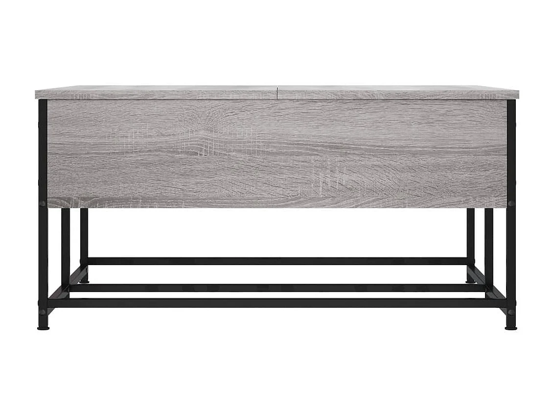 Gold Sonoma grijze salontafel 80x80x40 cm samengesteld hout