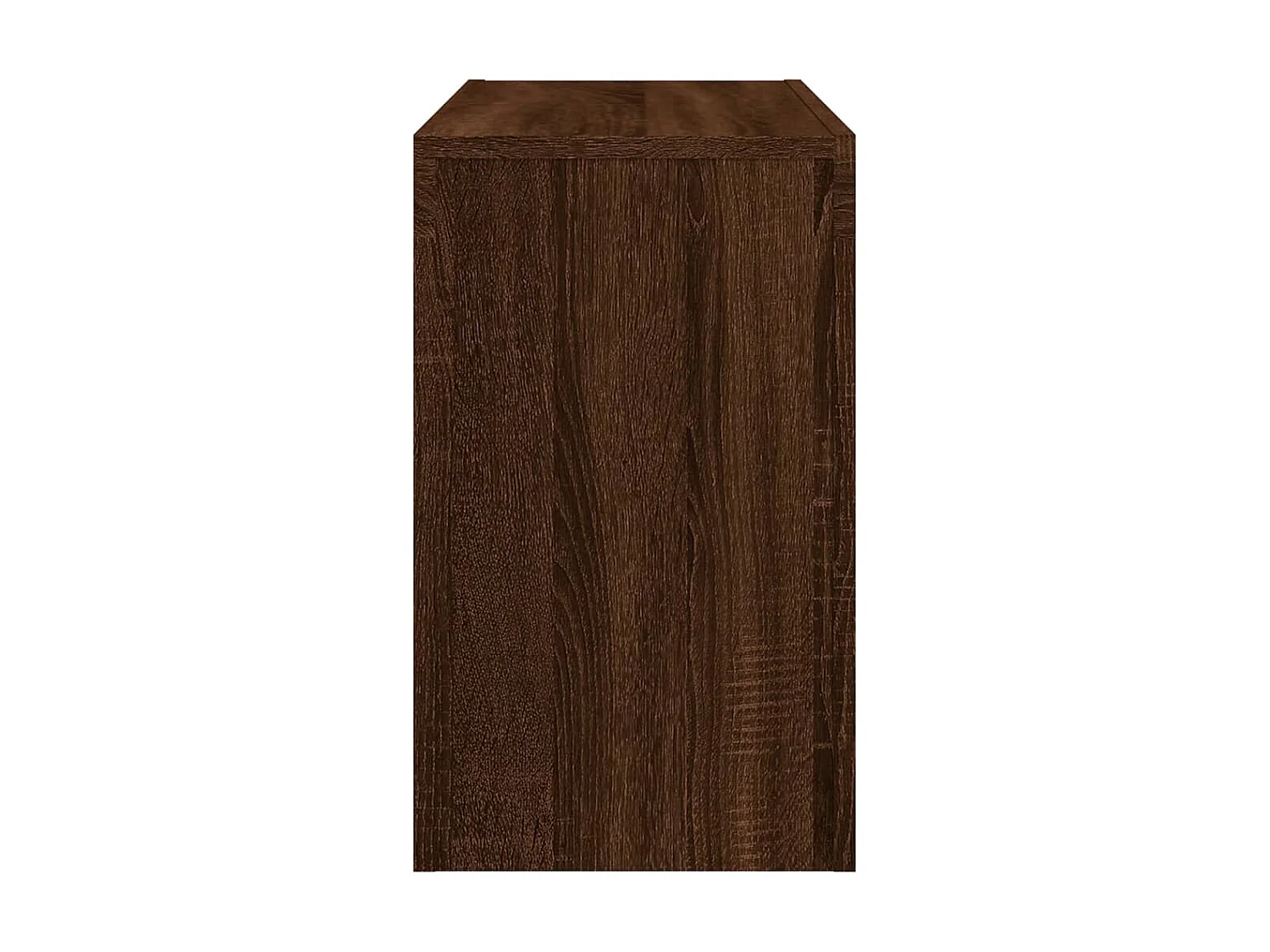 Tables basses gigognes 3 pcs chêne marron bois d'ingénierie