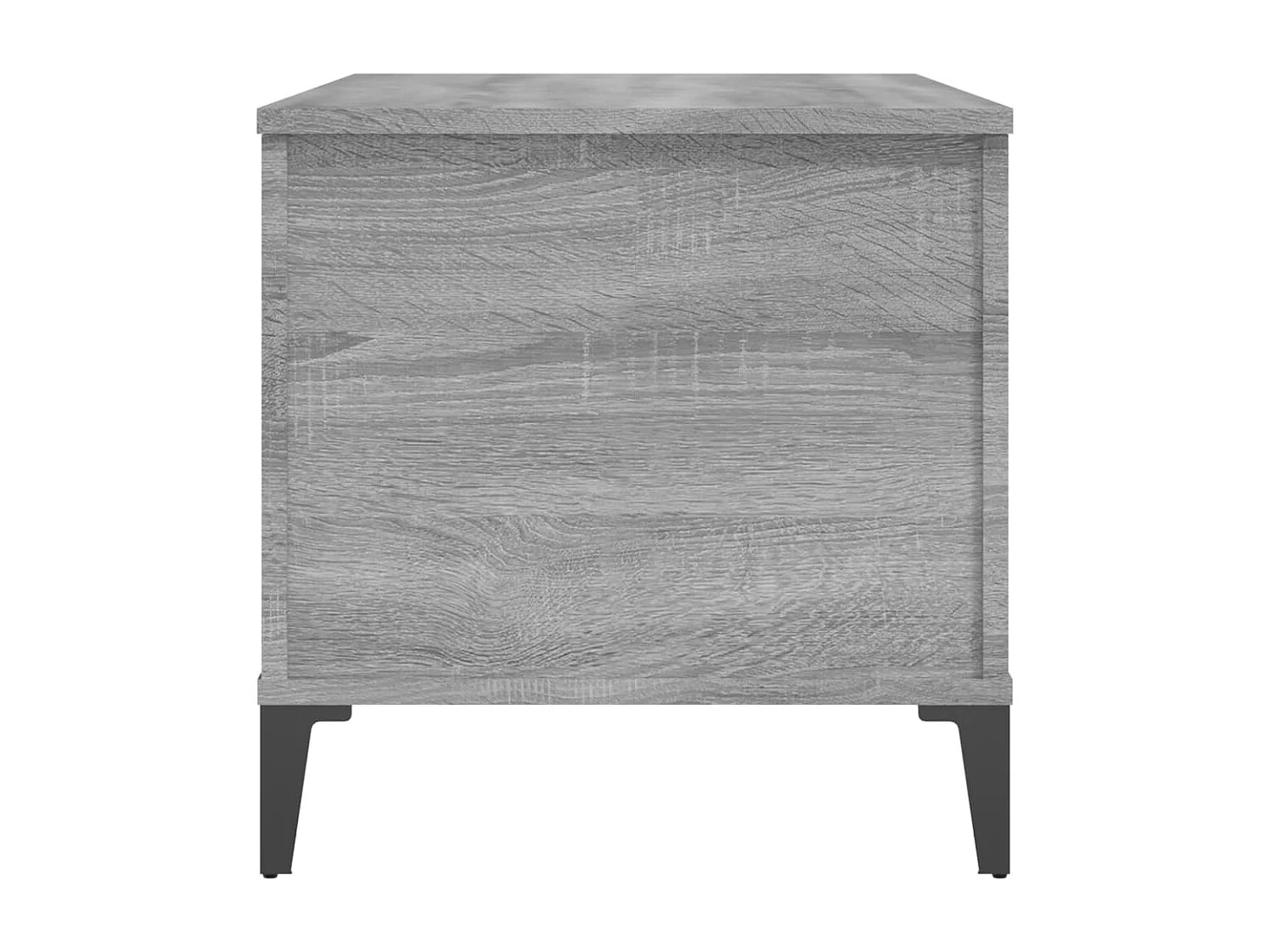 Mesa de centro cinza Gold Sonoma 90x44,5x45 cm Madeira trabalhada