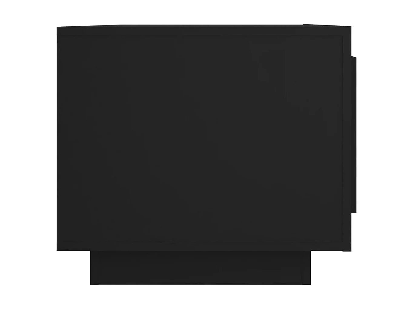 Mesa de centro Gold Negro 102x50x45 cm Madera contrachapada