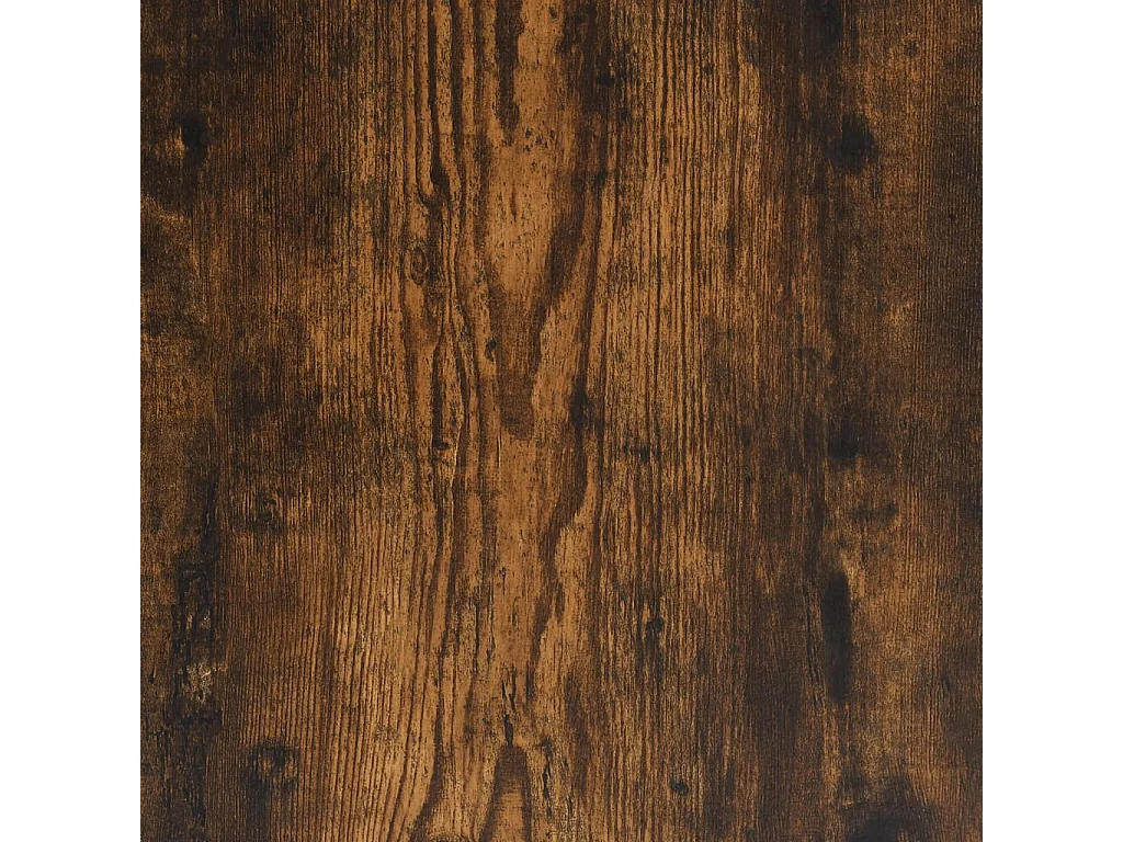 Table basse chêne fumé 102x50x40 cm bois d'ingénierie