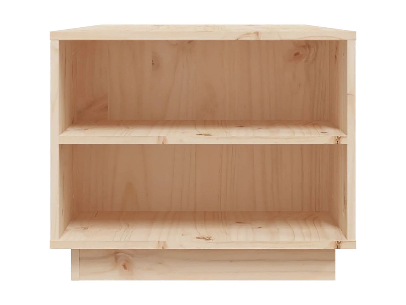 Table basse 90x49x40,5 cm Bois massif de pin