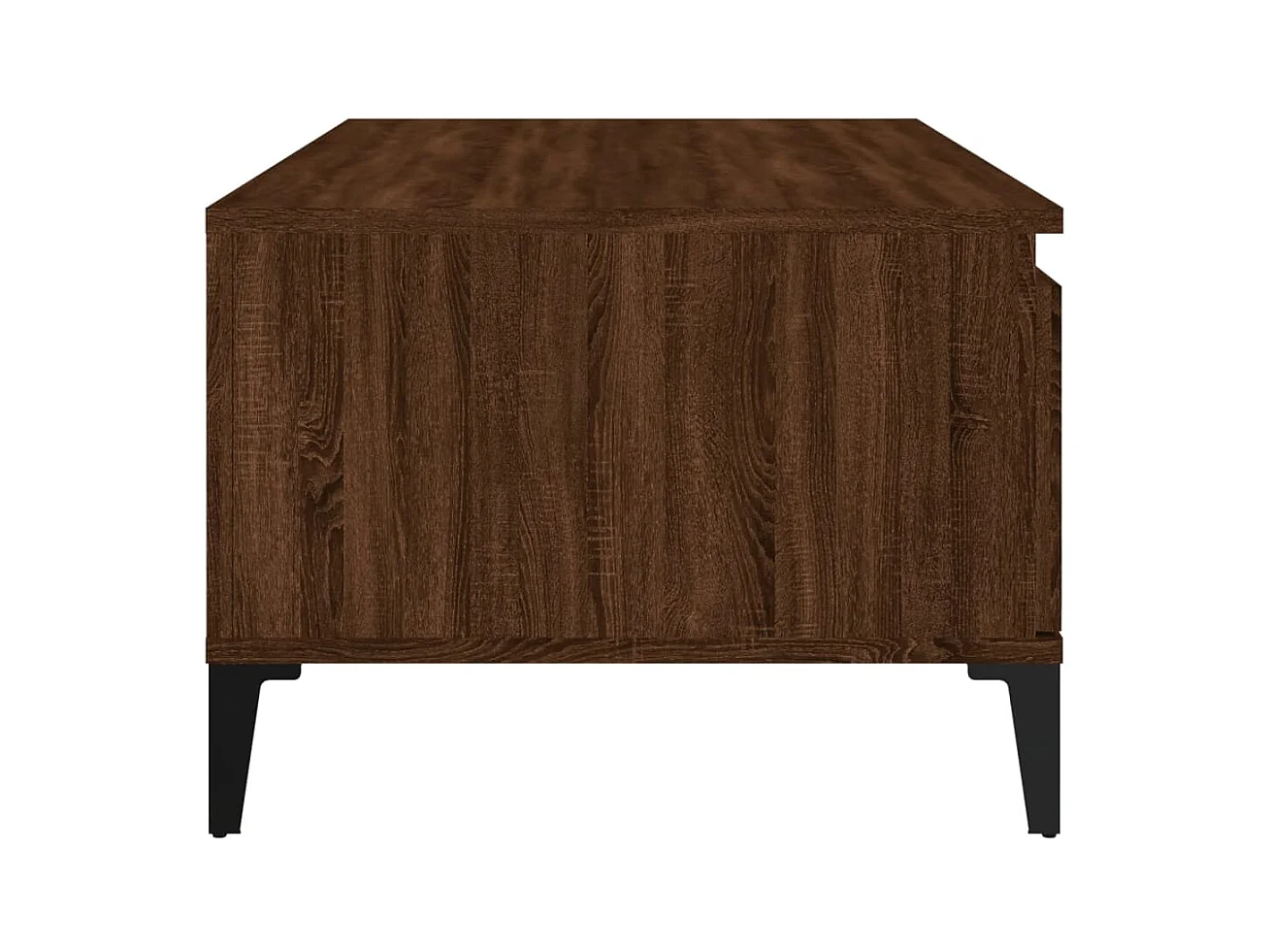 Gold Salontafel Bruin eiken 90x50x36,5 cm Bewerkt hout