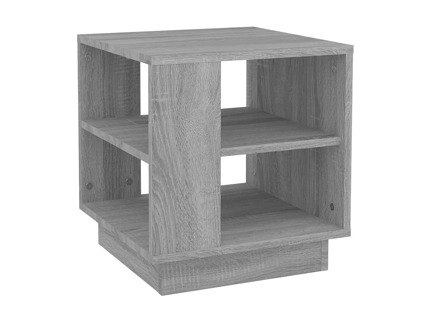 Tavolino grigio Gold Sonoma 40x40x43 cm MDF