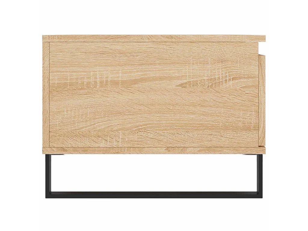 Tavolino Gold Rovere Sonoma 90x50x36,5 cm MDF