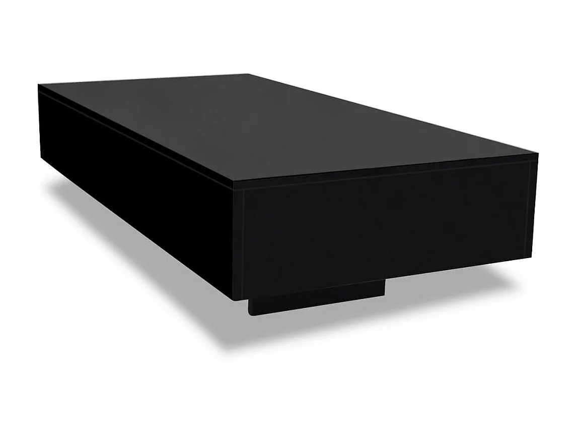 Table basse Haute brillance Noir