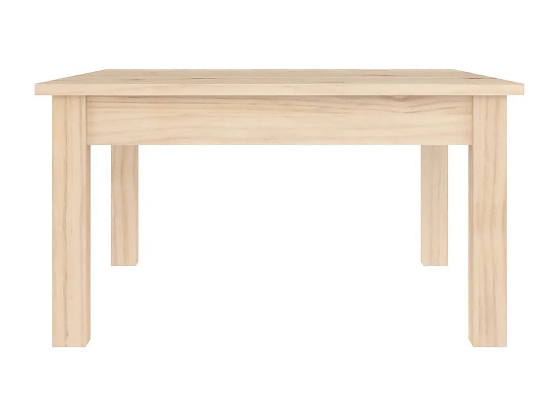 Mesa de centro Gold 55x55x30 cm Madera maciza de pino