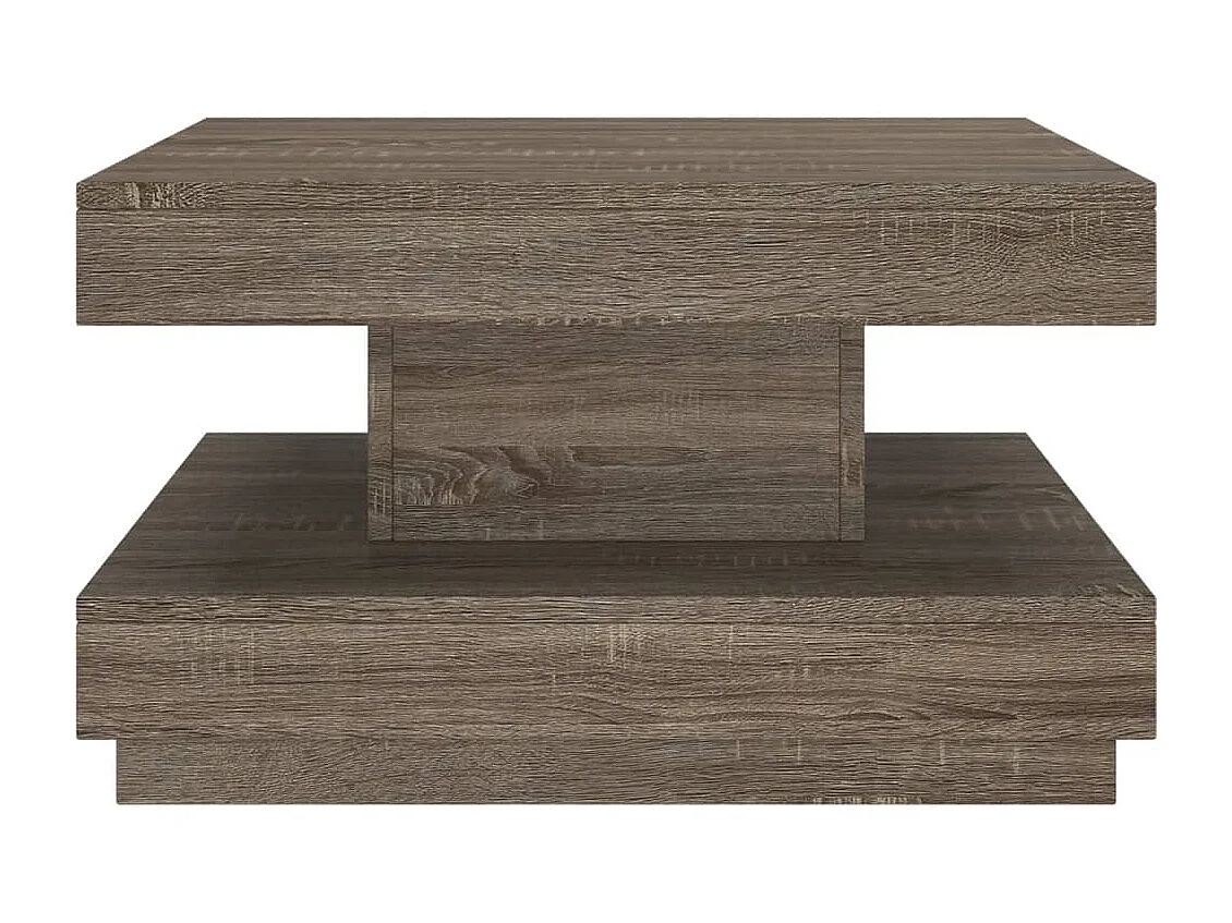 Gold Salontafel Grijs 60x60x35 cm MDF