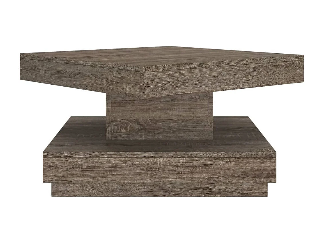 Gold Salontafel Grijs 60x60x35 cm MDF
