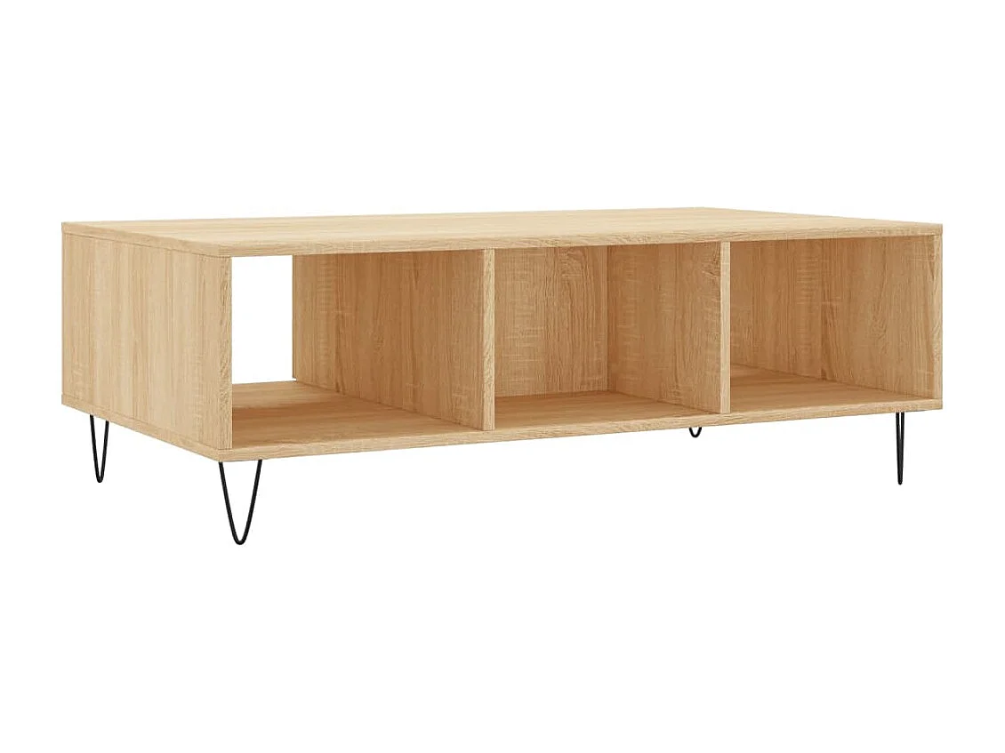 Gold Sonoma eiken salontafel 104x60x35 cm samengesteld hout