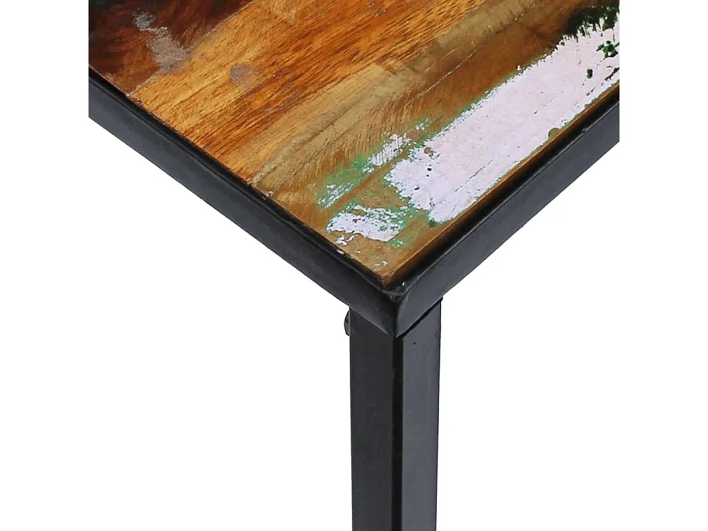 Table basse Bois de récupération massif 100 x 60 x 40 cm