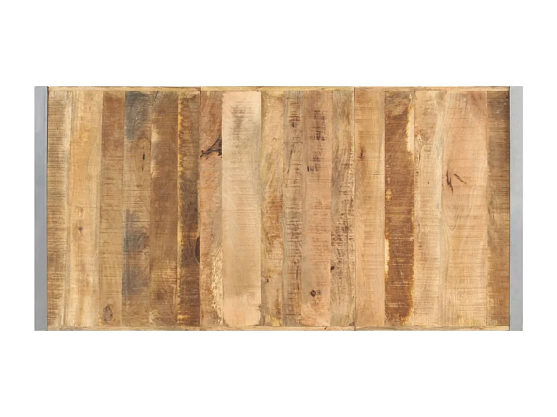 Table basse 180x90x40 cm Bois de manguier brut