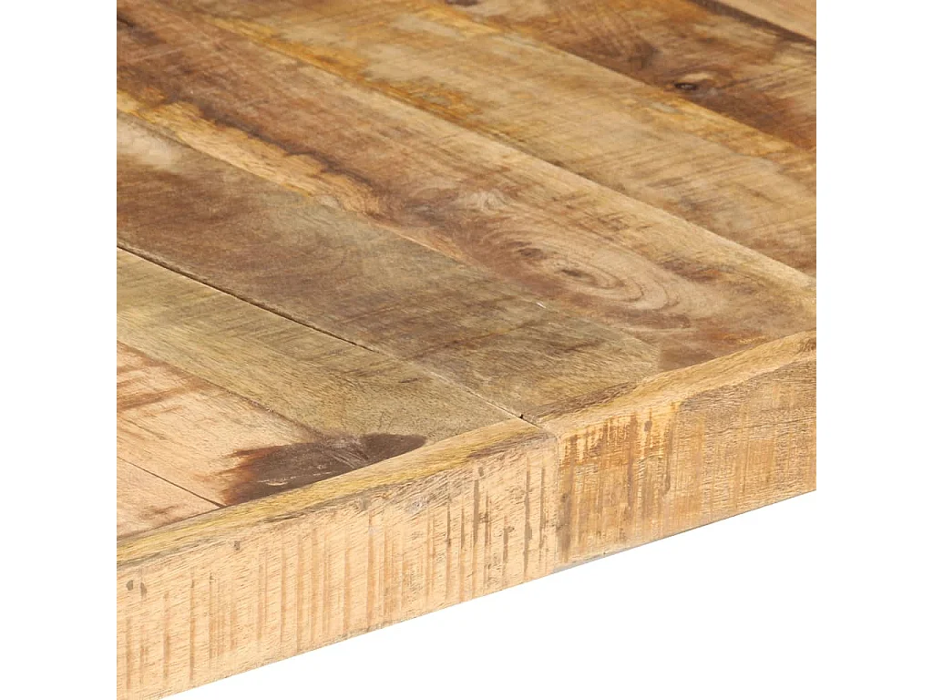 Table basse 180x90x40 cm Bois de manguier brut