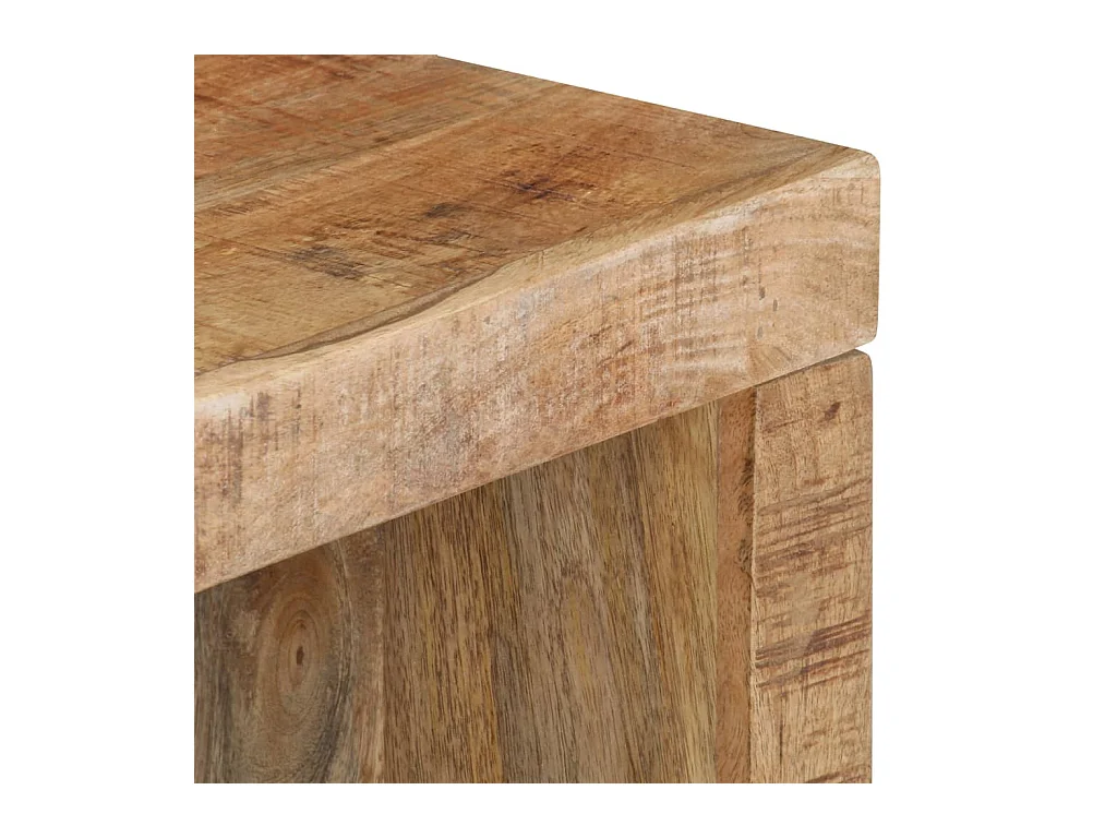 Ensemble de table basse 2 pcs Bois de manguier massif