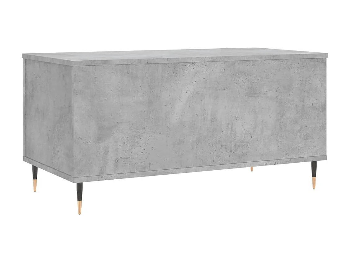 Gold Salontafel Betongrijs 90x44,5x45 cm Bewerkt hout