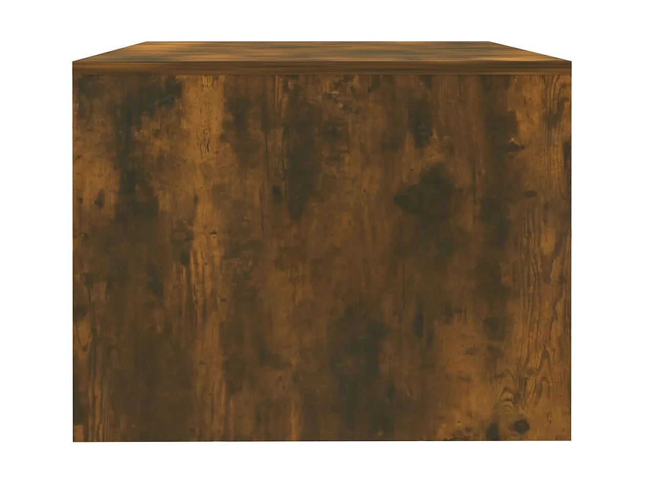 Mesa de centro Gold Roble ahumado 102x55x42 cm Madera contrachapada