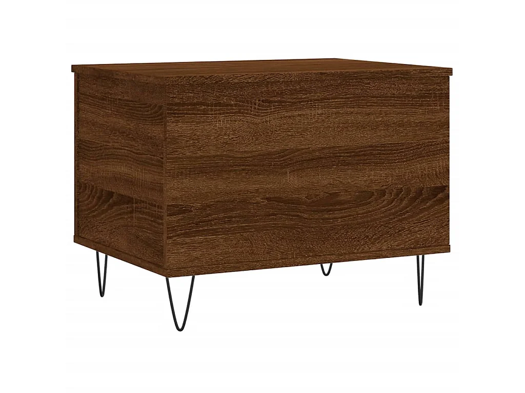 Tavolino Gold Rovere marrone 60x44,5x45 cm MDF