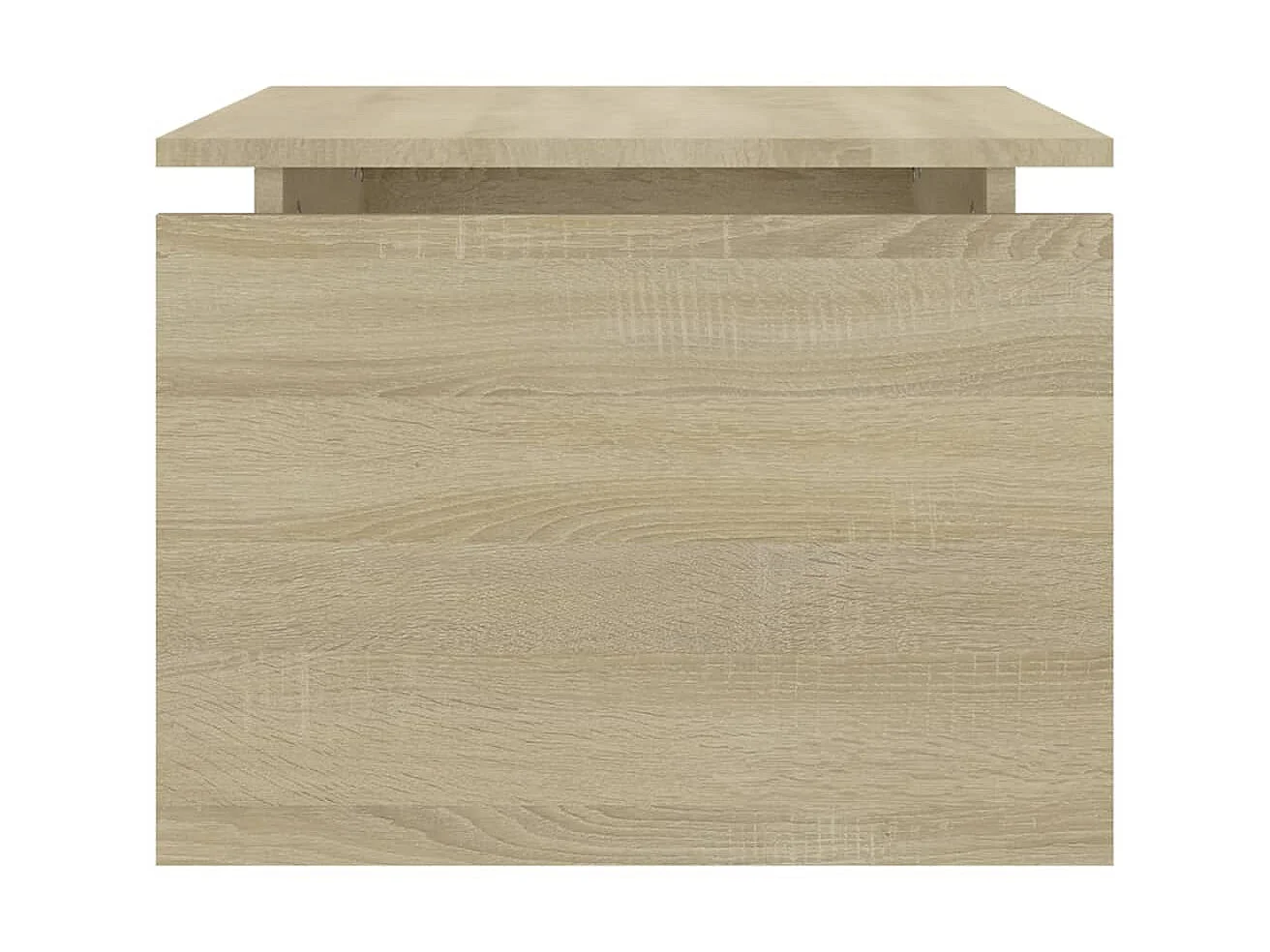 Table basse Chêne sonoma 68x50x38 cm Aggloméré