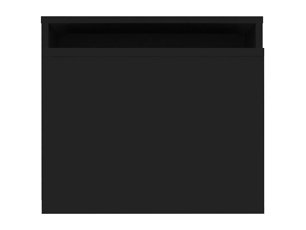 Ensemble de tables basses Noir 100x48x40 cm Aggloméré