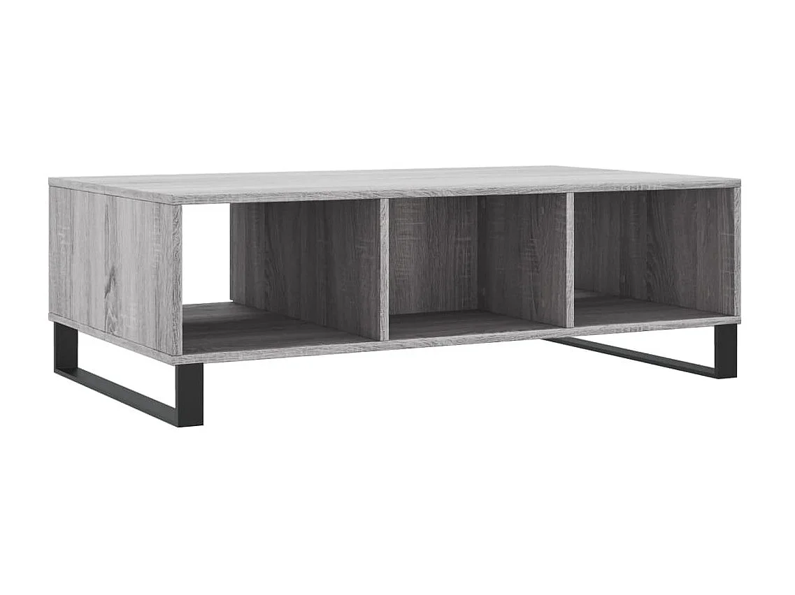 Gold Sonoma grijze salontafel 104x60x35 cm samengesteld hout