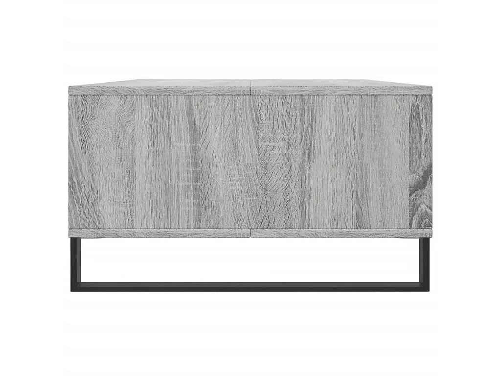 Table basse sonoma gris 104x60x35 cm bois d'ingénierie