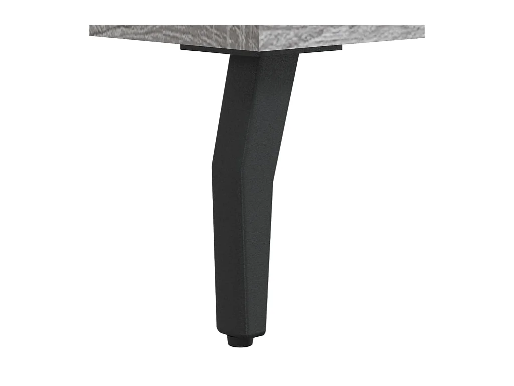 Table basse sonoma gris 90x50x40 cm bois d'ingénierie