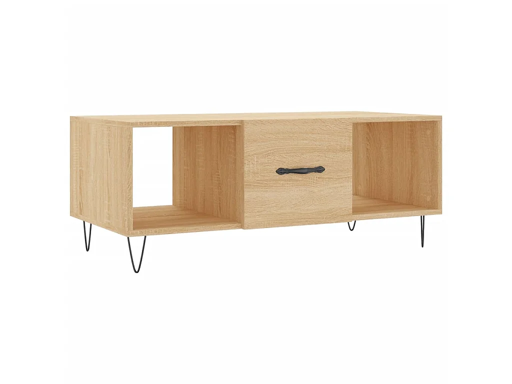 Gold Sonoma eiken salontafel 102x50x40 cm samengesteld hout