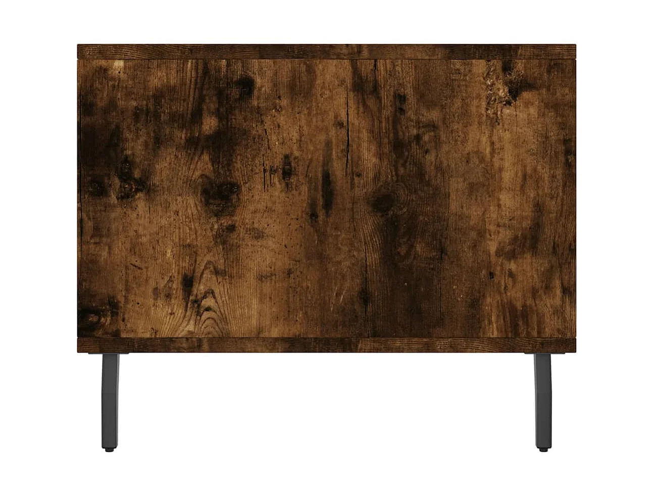 Goud Gerookt eiken salontafel 90x50x40 cm samengesteld hout