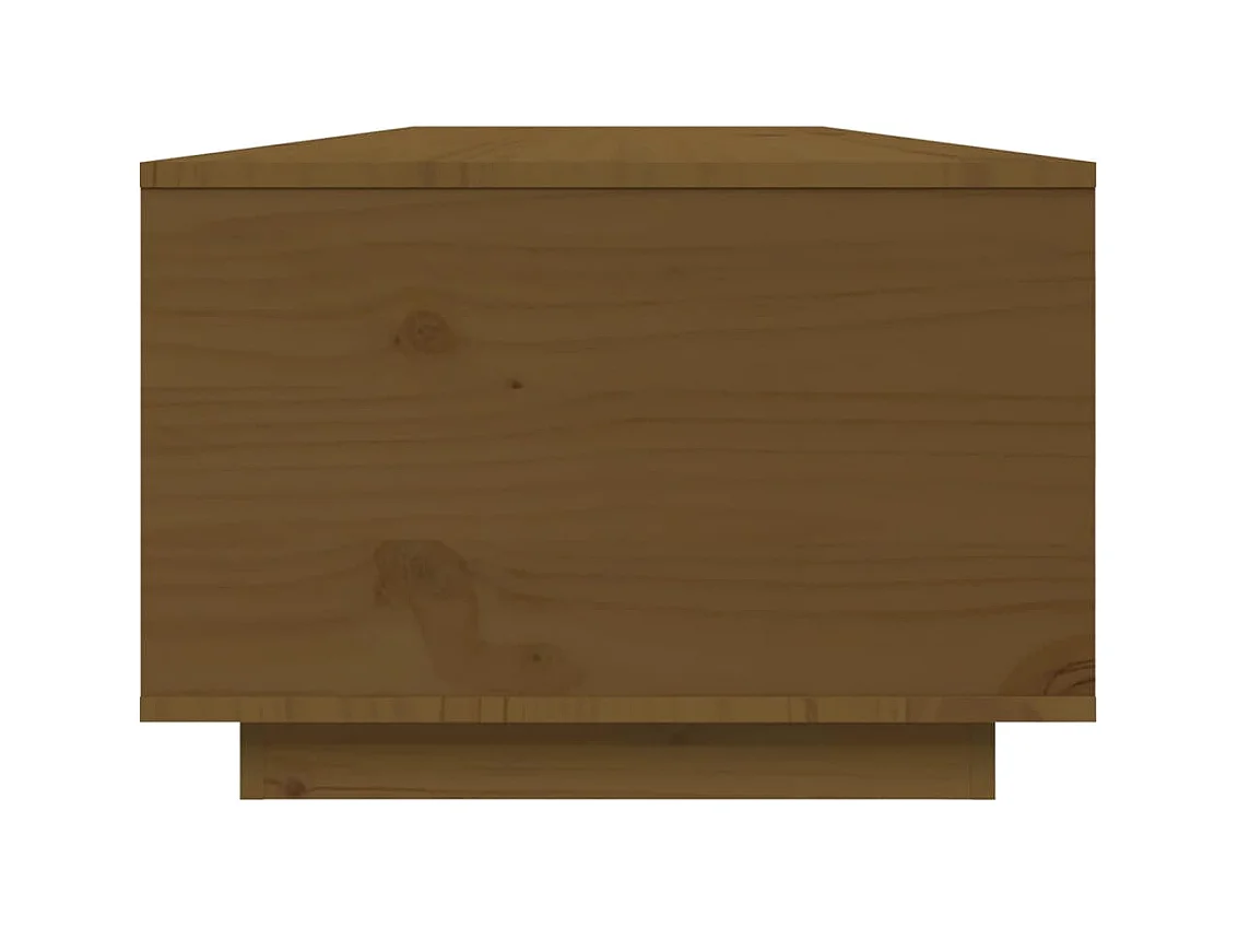 Gold Salontafel Honingbruin 80x50x35,5 cm Massief grenenhout
