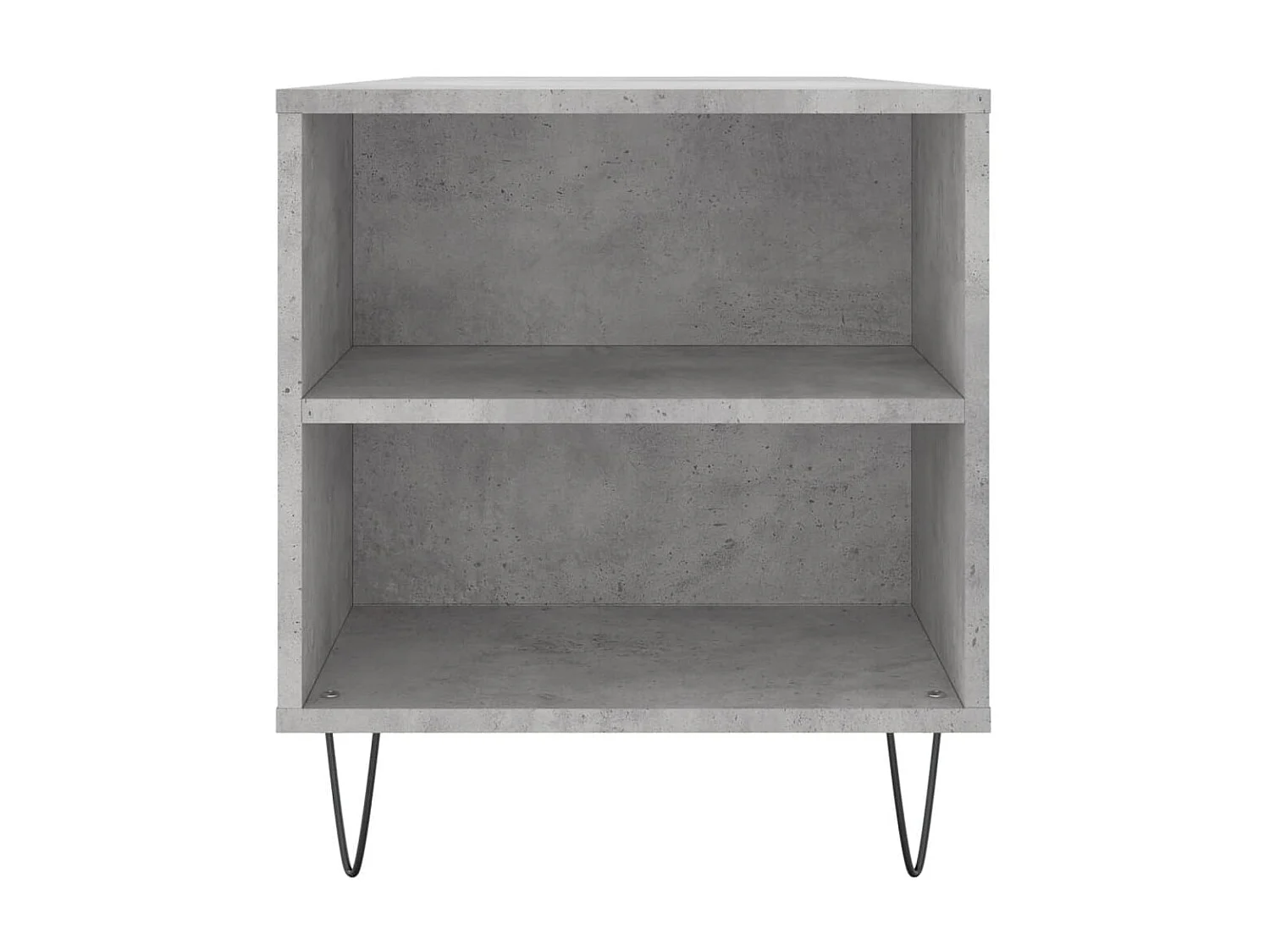 Tavolino Gold Concrete grigio 102x44,5x50 cm in derivati del legno