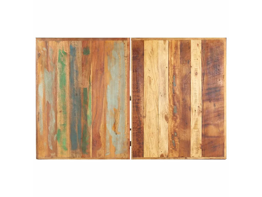 Table basse 142x90x42 cm Bois de récupération massif