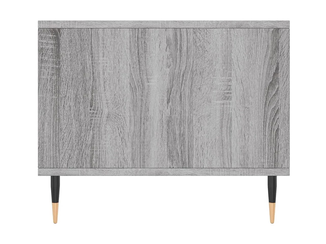 Table basse sonoma gris 90x50x40 cm bois d'ingénierie