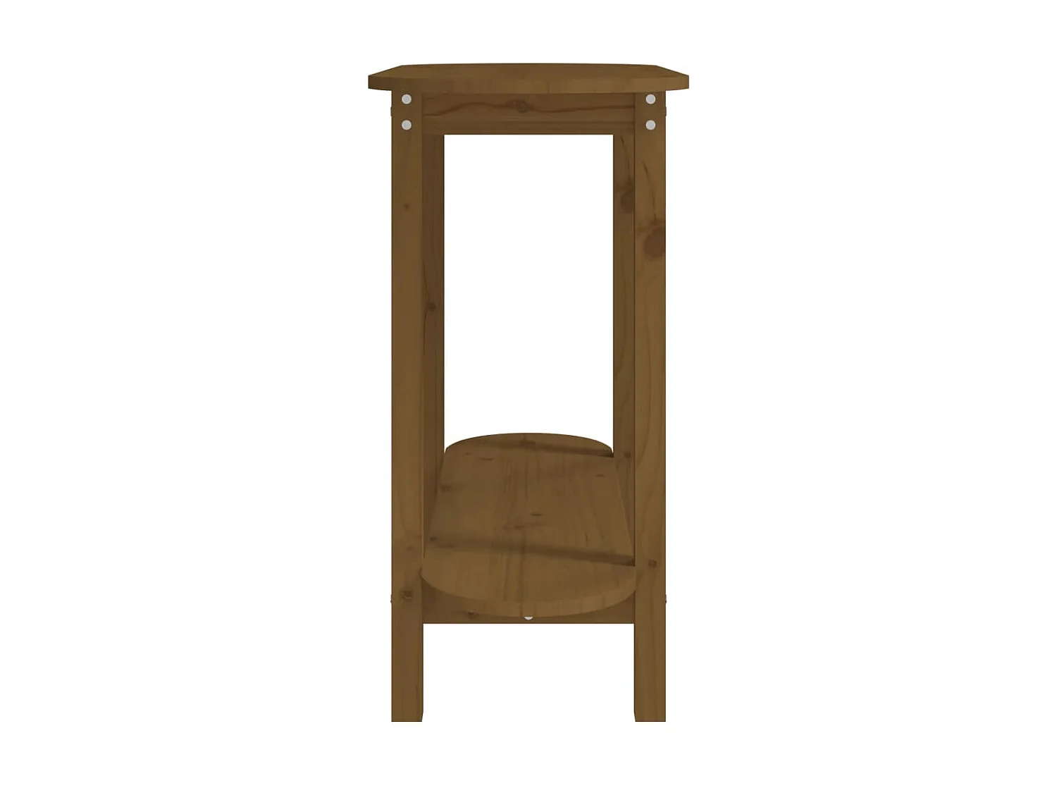 Gold Console tafel Honingbruin 110x40x80 cm Massief grenenhout