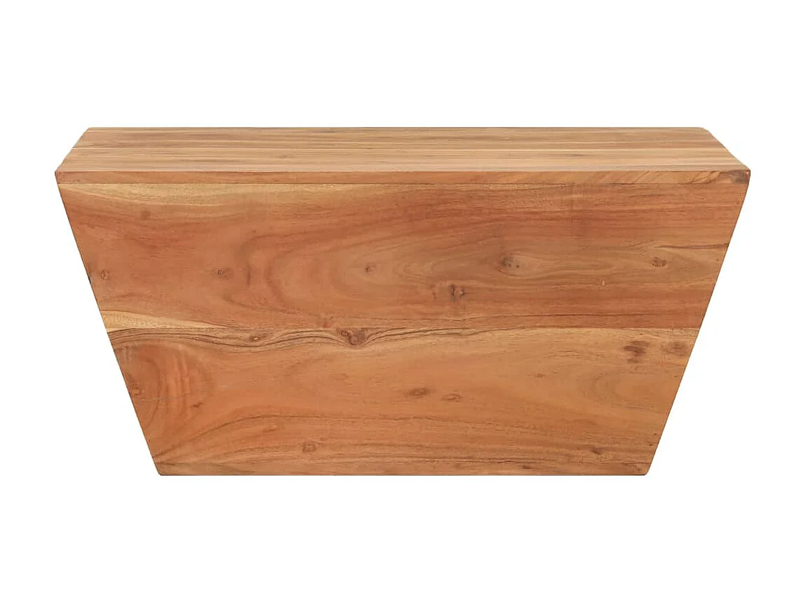 Table basse en forme de V 66x66x30 cm Bois d'acacia massif