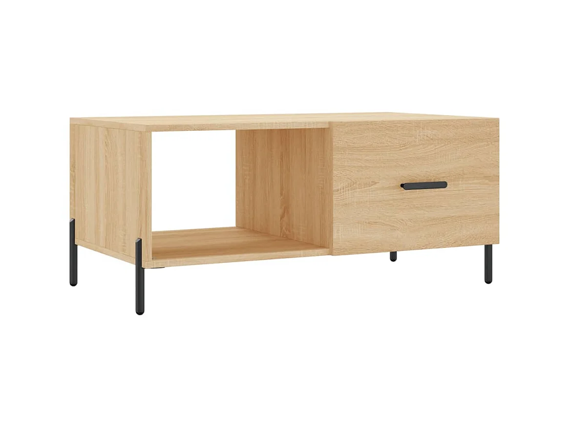 Gold Sonoma eiken salontafel 90x50x40 cm samengesteld hout