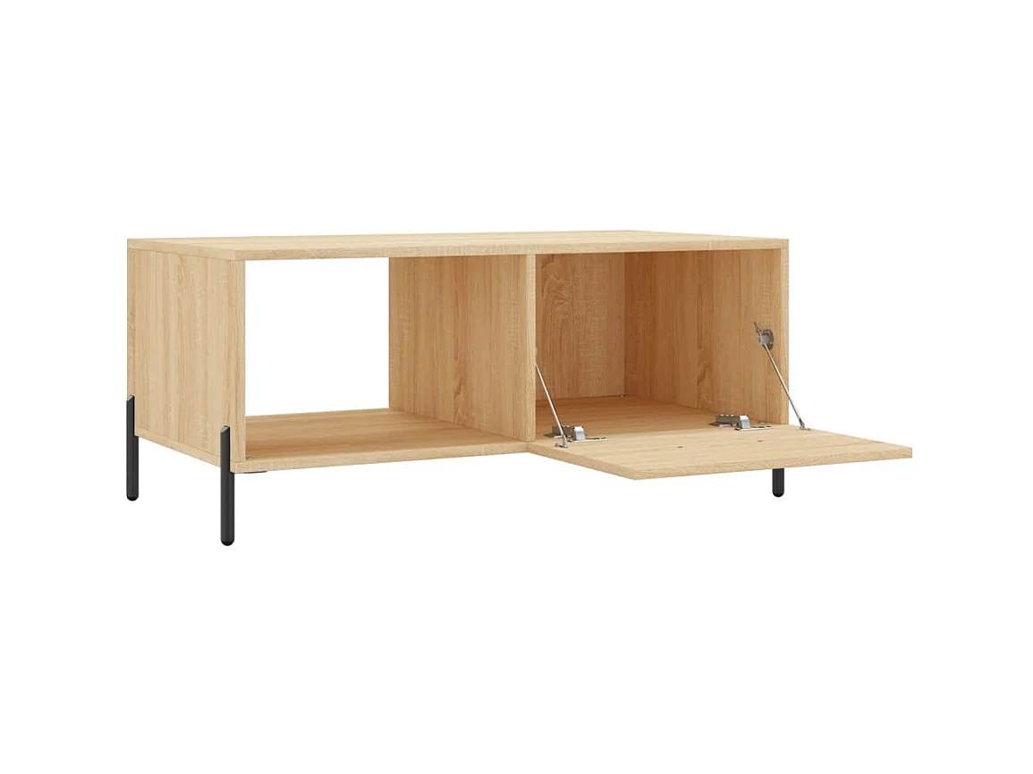Gold Sonoma eiken salontafel 90x50x40 cm samengesteld hout