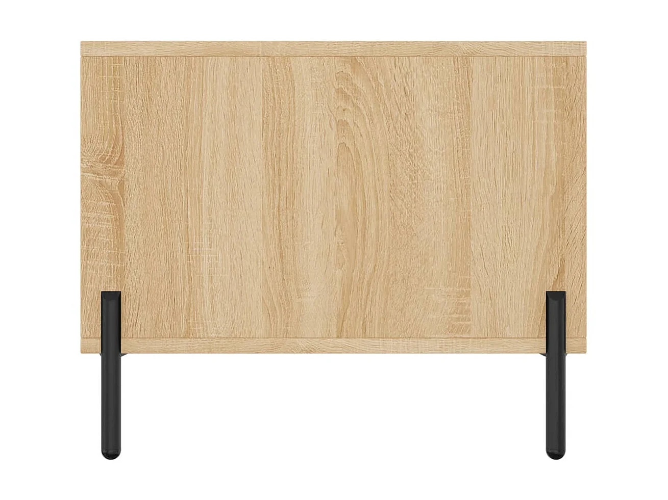 Mesa de centro em carvalho Sonoma dourado 90x50x40 cm madeira projetada