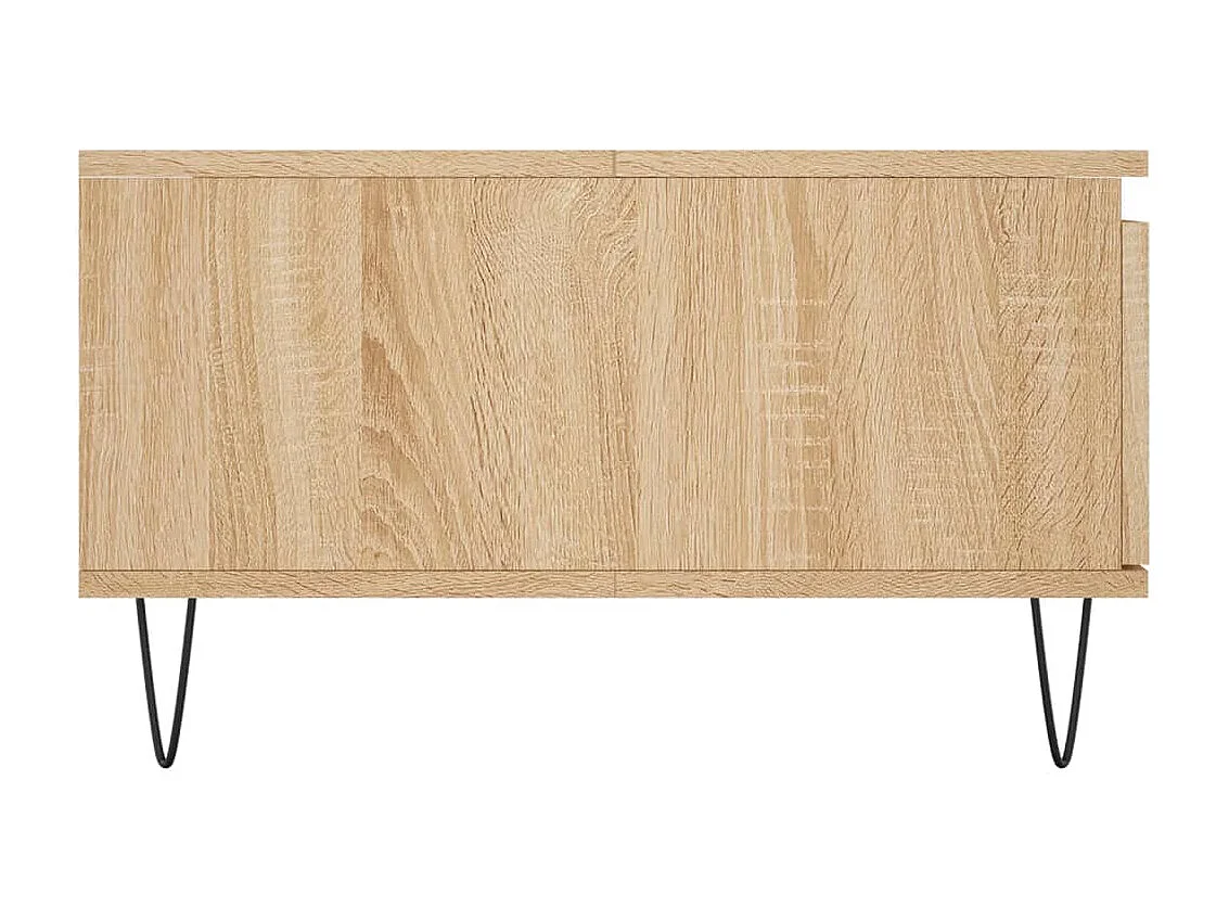 Gold Sonoma eiken salontafel 90x60x35 cm samengesteld hout