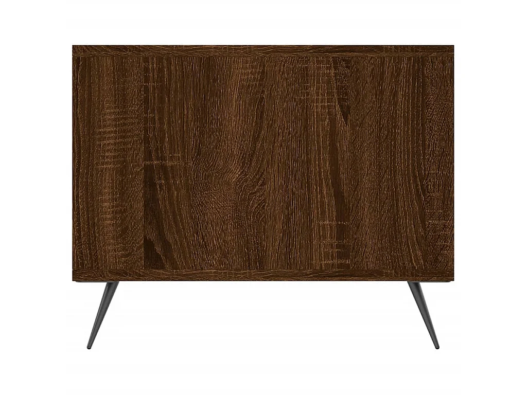 Goudbruin eiken salontafel 102x50x40 cm samengesteld hout