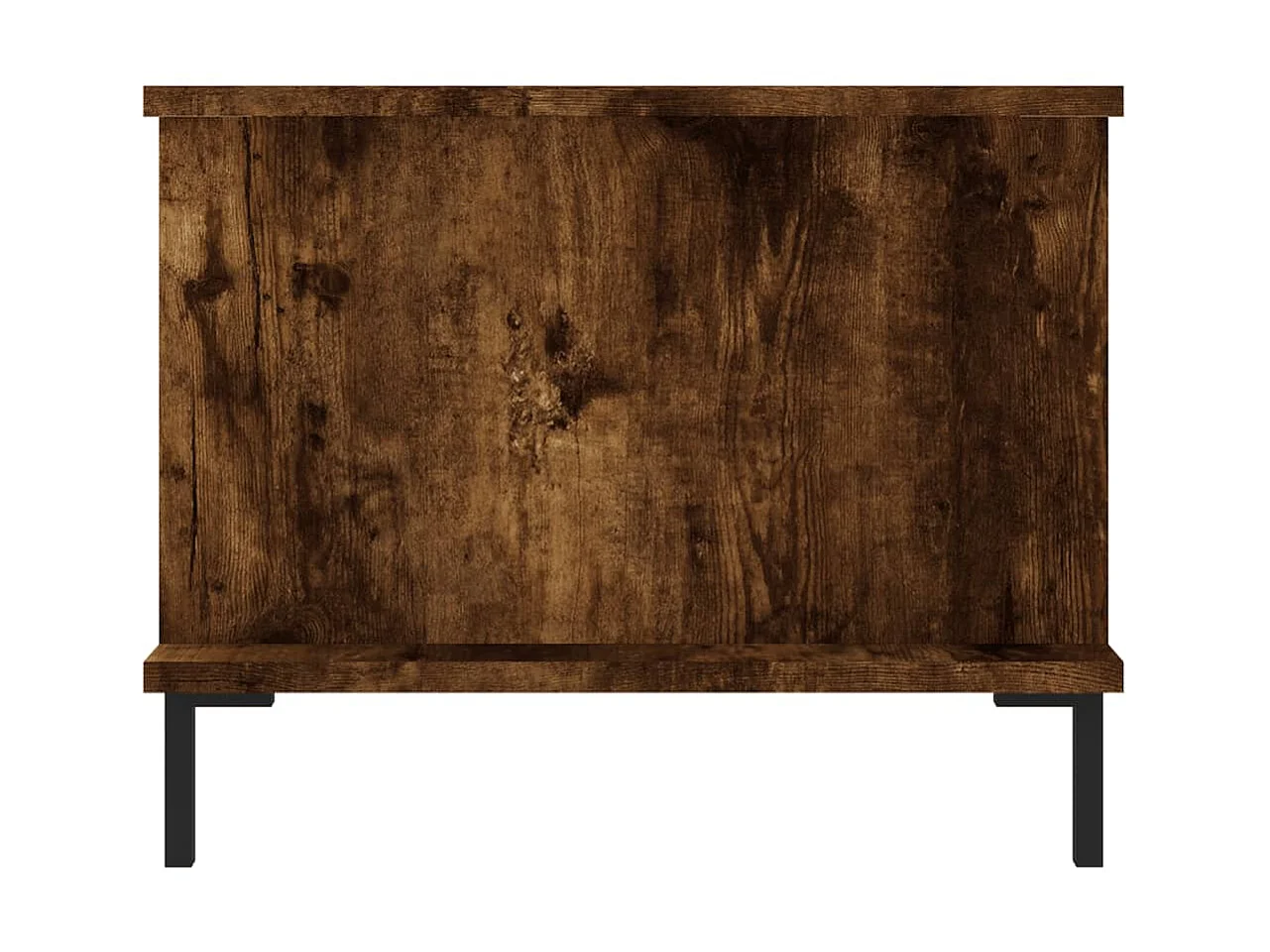 Goud Gerookt eiken salontafel 90x50x40 cm samengesteld hout