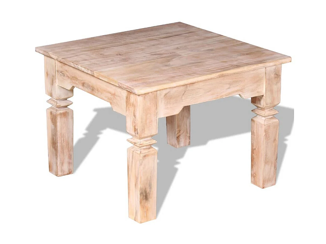 Tavolino Legno di acacia 60 x 60 x 45 cm