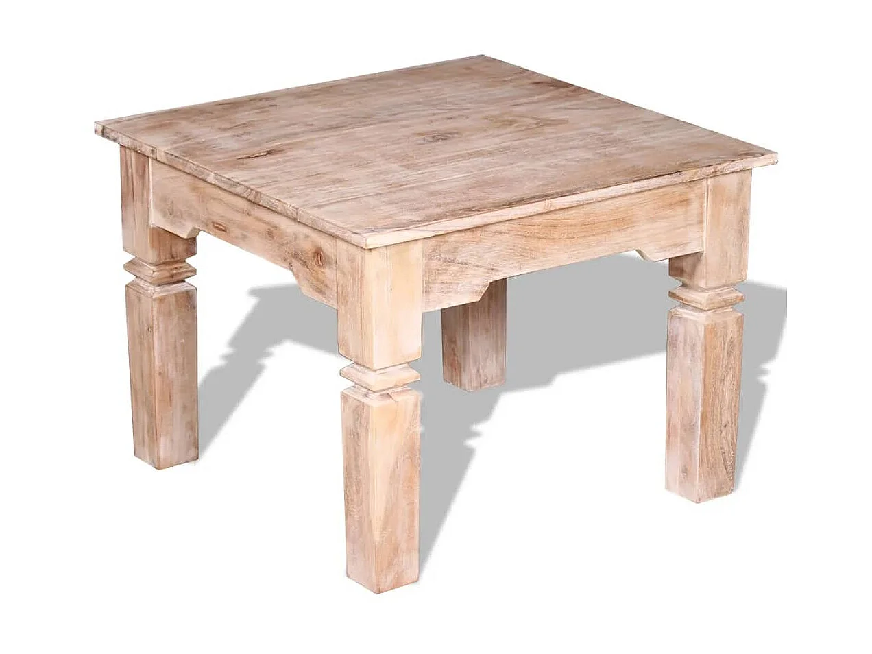 Tavolino Legno di acacia 60 x 60 x 45 cm