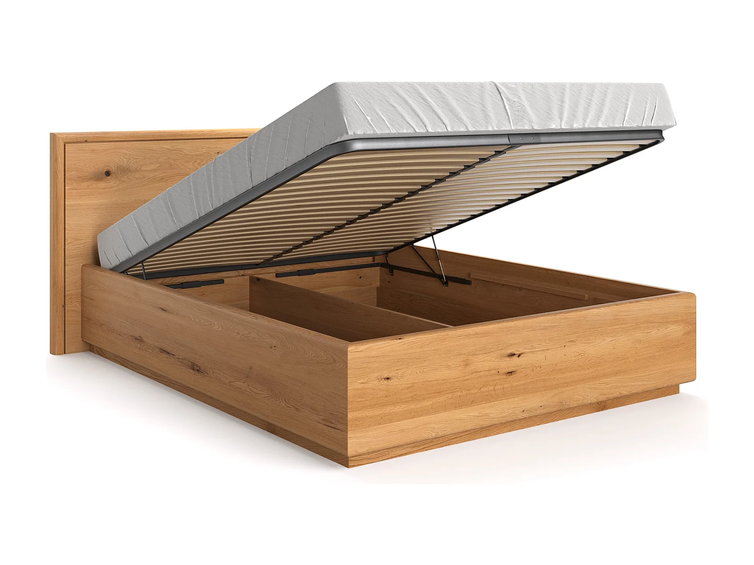 Exklusives Holzbett Valor mit Behälter