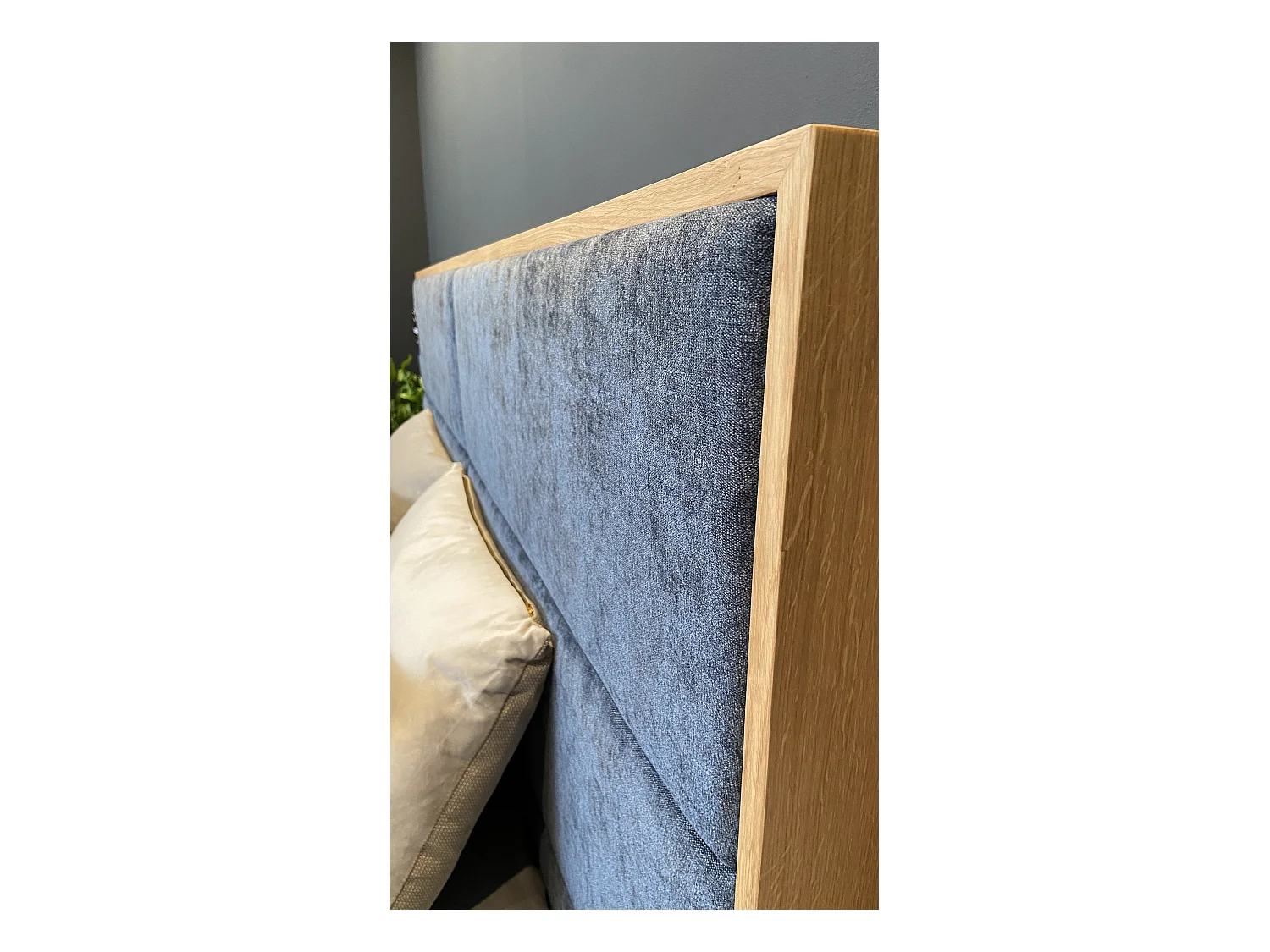 Lit exclusif en chêne Dome avec coffre de rangement