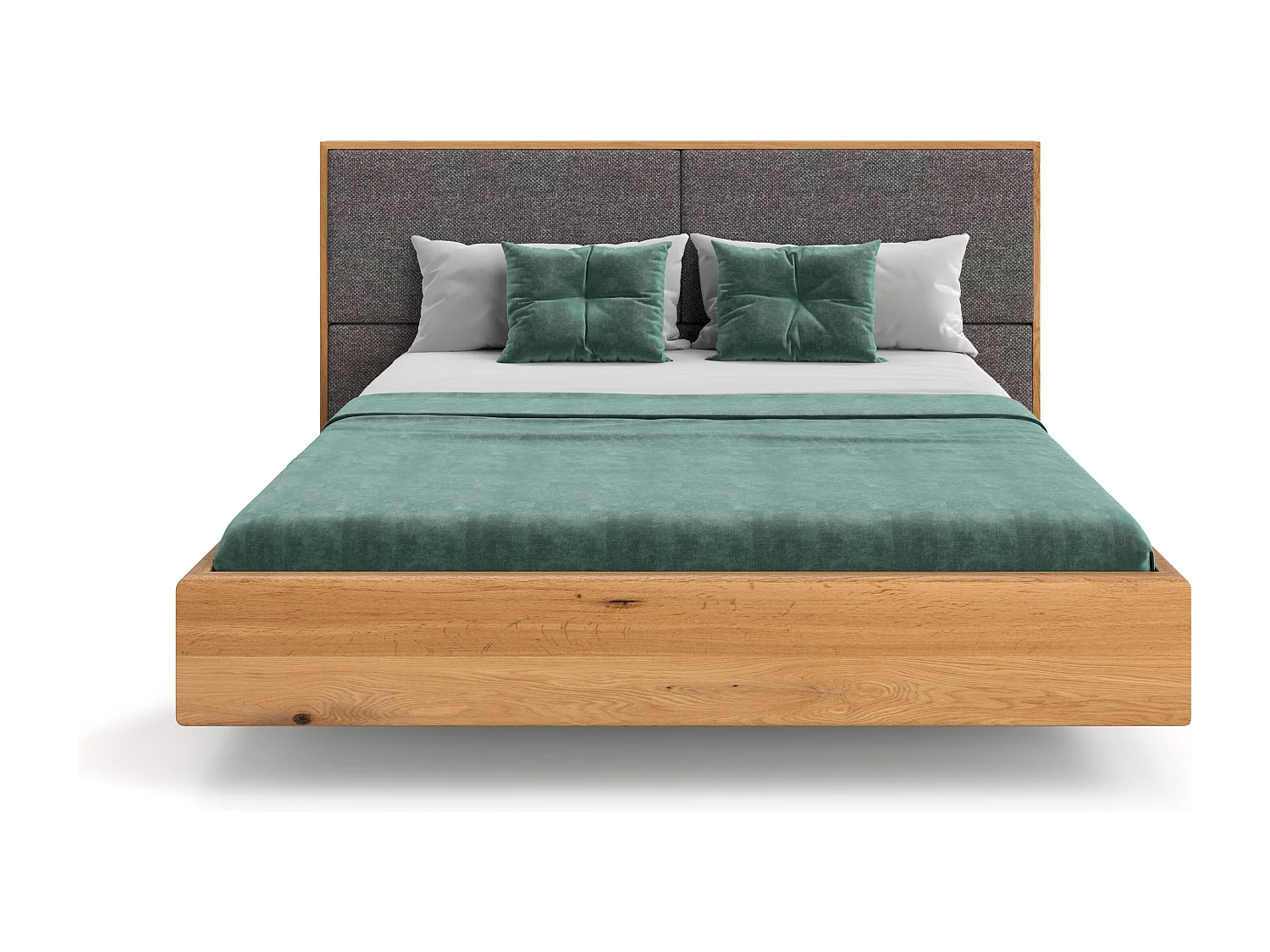 Lit flottant Dome en chêne massif