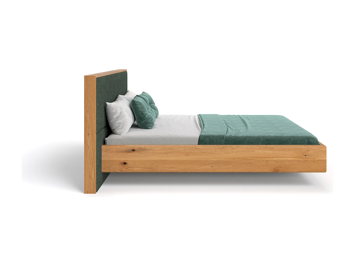 Dome-Schwebebett aus Massivholz